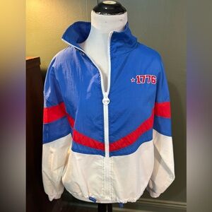 COPY - NWOT 33 Revolutions 1776 Blue Red White Windbreaker